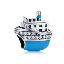 【 porStyle 珀風格 】一起去旅行系列 / 海洋遊輪s925純銀串珠