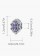 新品【 porStyle 珀風格 】紫色魅力系列 ～ 神秘復古花紋 S925純銀串珠 / 串飾