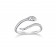 【 porStyle 珀風格 】神秘蛇形s925純銀戒指 / 開口戒指